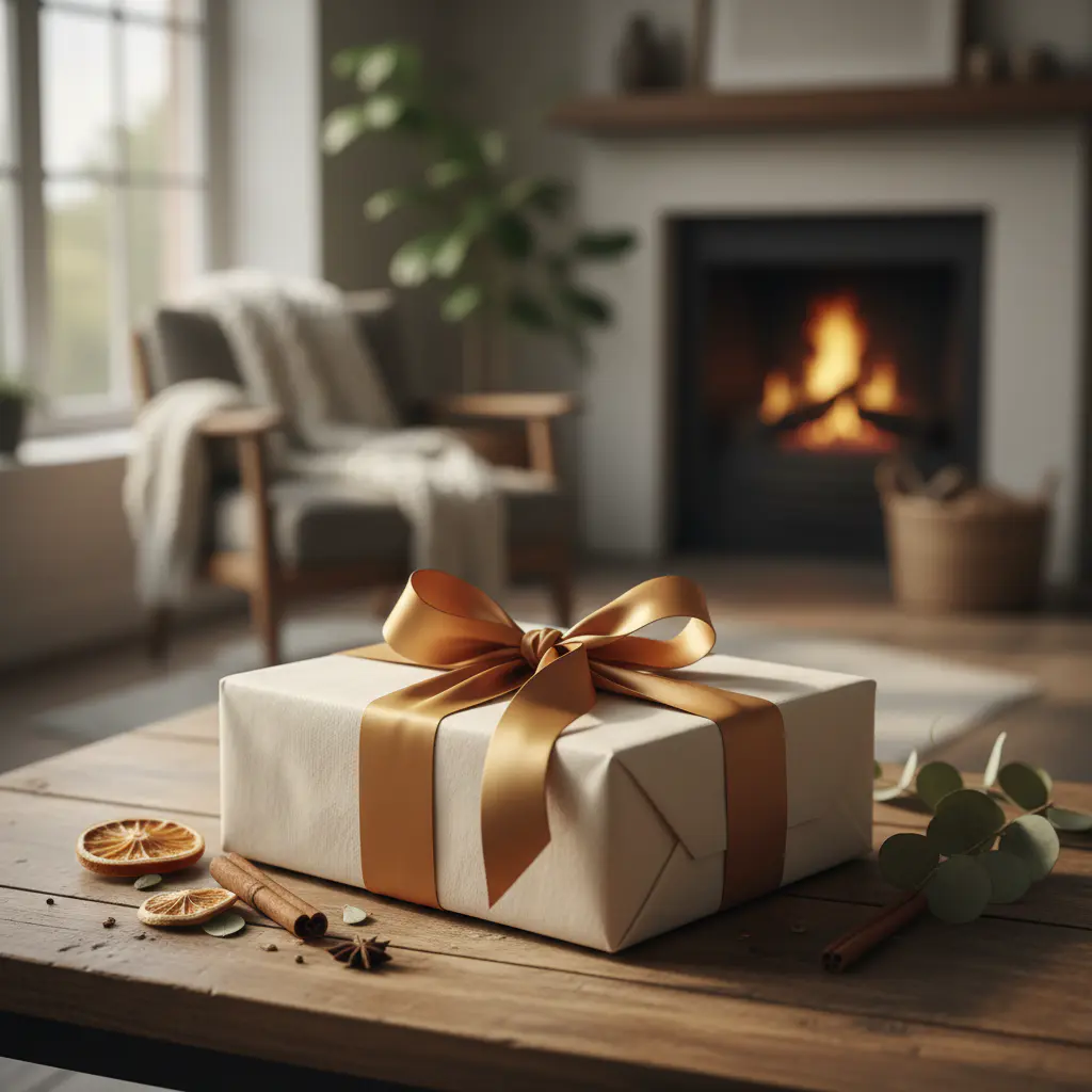 Caja de regalo preparada